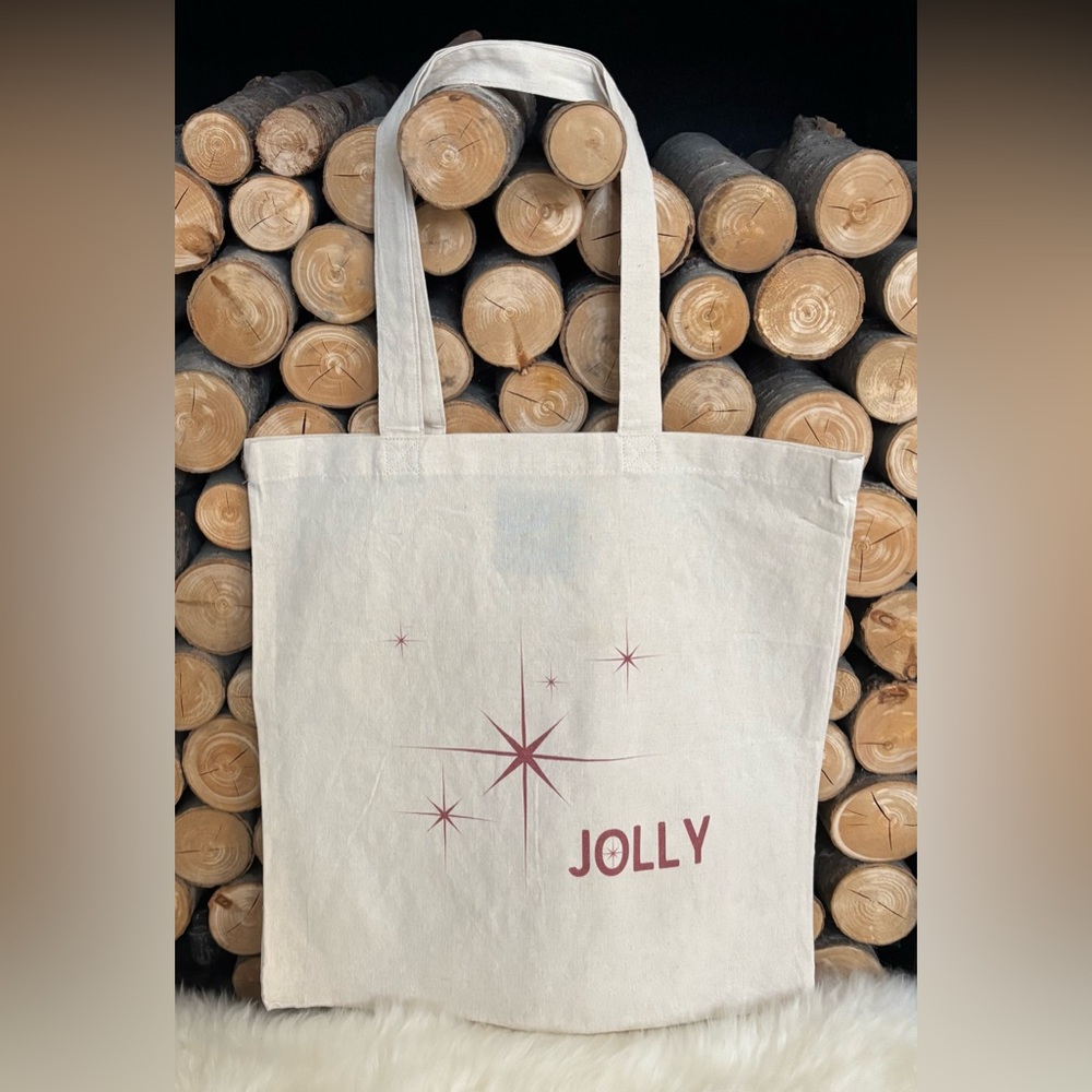 Christmas Tote - Holiday Song Inspired Cotton Totes by Brown’s General - Picture 4 of 15